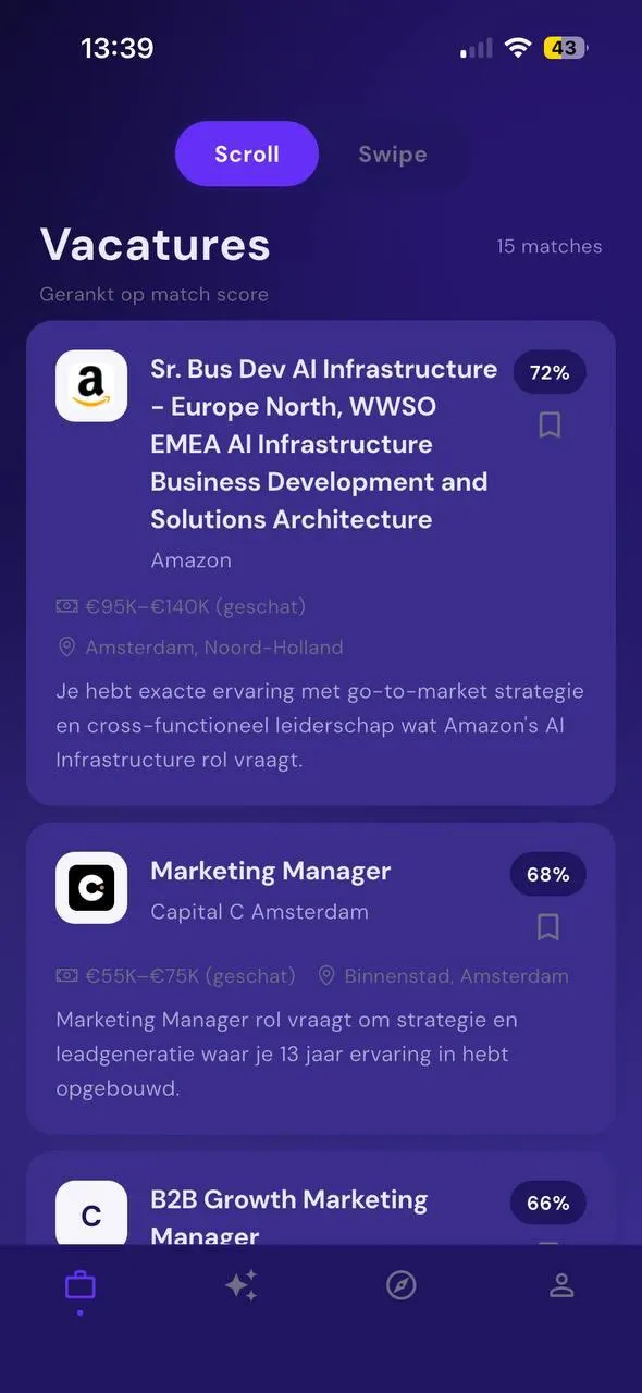 JobButler AI App Screenshot
